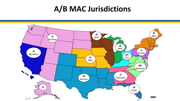 Medicare Part A/B MAC Jurisdictions