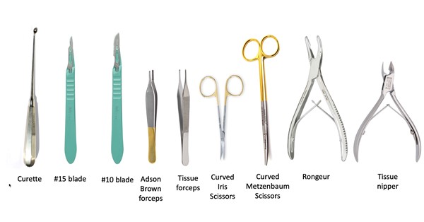 Instruments for wound debridement