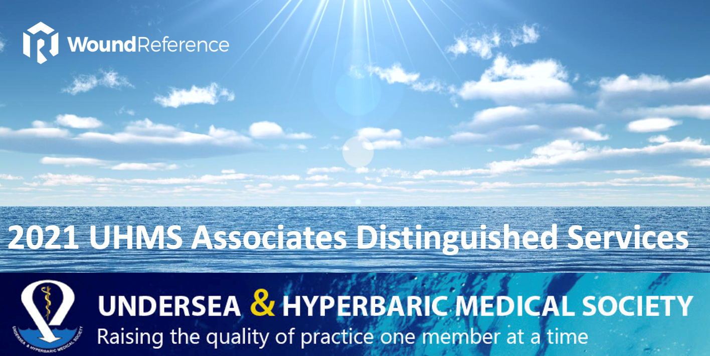 WoundReference Co-Founder Tiff Hamm Wins the "The UHMS Associates Distinguished Service" 2021 Award