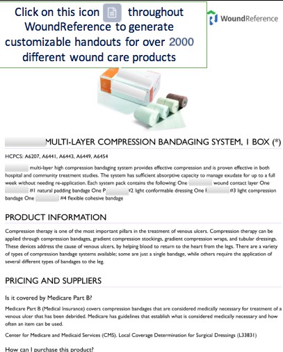 Instant product handout